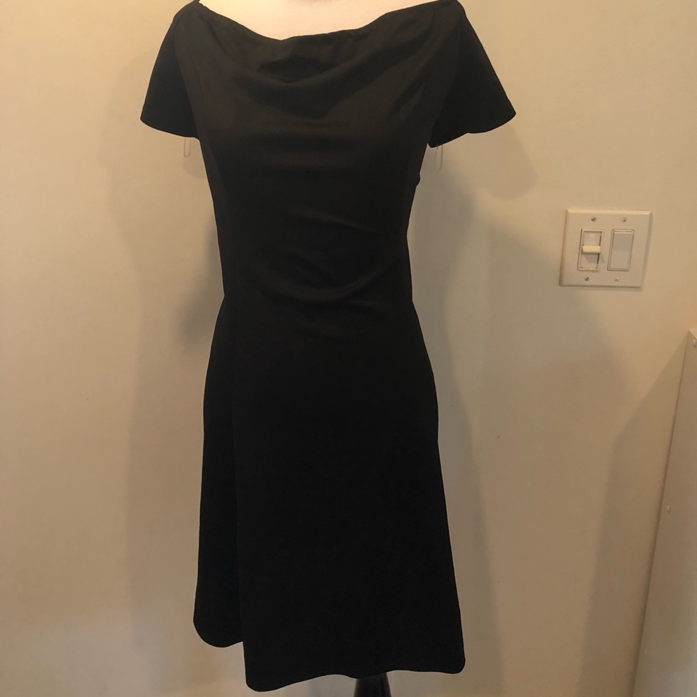 NWT Off Shoulder Black Semi Formal Dress